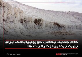 گام جدید پتاس خوروبیابانک برای بهره برداری از ظرفیت ها