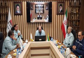 آخرین جلسه کمیته راهبری سال ۱۴۰۱ فولاد خوزستان برگزار شد 