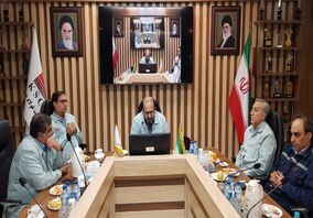 آخرین جلسه کمیته راهبری سال ۱۴۰۱ فولاد خوزستان برگزار شد 