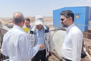  ایمنی، یعنی آرامش وجدان؛ بازدید میدانی مدیر مجتمع از فرآیندهای عملیاتی و زیرساخت‌های ایمنی کوه دم