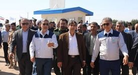 افتتاح جادۀ امید و طرح تأمین آب پایدار صنعت در فولاد سنگان