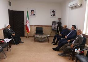 دیدار مدیرعامل شرکت ملی صنایع مس ایران با امام جمعه کرمان