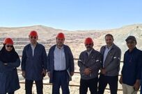 بازدید مدیران حوزه حسابرسی و ارزیابی عملکرد ایمپاسکو از مجتمع انگوران