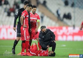 خبر بد برای پرسپولیسی‌ها/ ستاره پرسپولیس دربی را از دست داد
