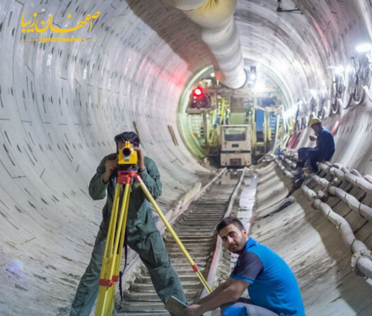 حرکت متروی اصفهان روی ریل ملی ذوب‌آهن