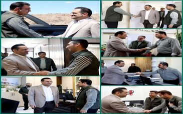 بازدید نوروزی مدیرعامل فولاد غدیر نی‌ریز از خطوط تولید و برنامه‌ریزی برای سال جدید