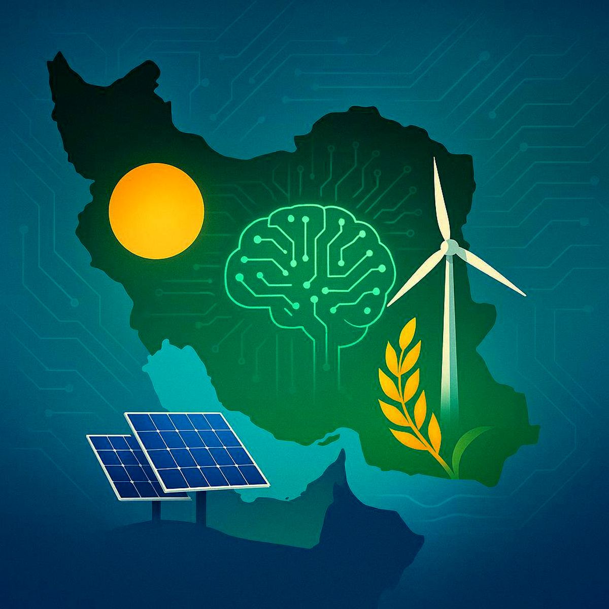 «هوش مصنوعی و اقتصاد سبز؛ راه ایران برای عبور از چالش‌های اقلیمی»