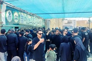 خدمت‌رسانی شرکت آلومینای ایران به عزاداران حسینی با برپایی ایستگاه صلواتی در جاجرم