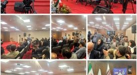 استقبال چشمگیر خبرنگاران و نمایندگان خبرگزاری‌ها از نشست مدیرعامل فولاد اکسین خوزستان