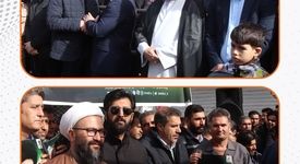 حضور پرشور خانواده سیمیدکو در راهپیمایی ۲۲ بهمن خواف