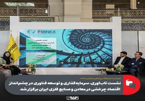 نشست تاب‌آوری، سرمایه‌گذاری و توسعه فناوری در چشم‌انداز اقتصاد چرخشی در معادن و صنایع فلزی ایران برگزار شد