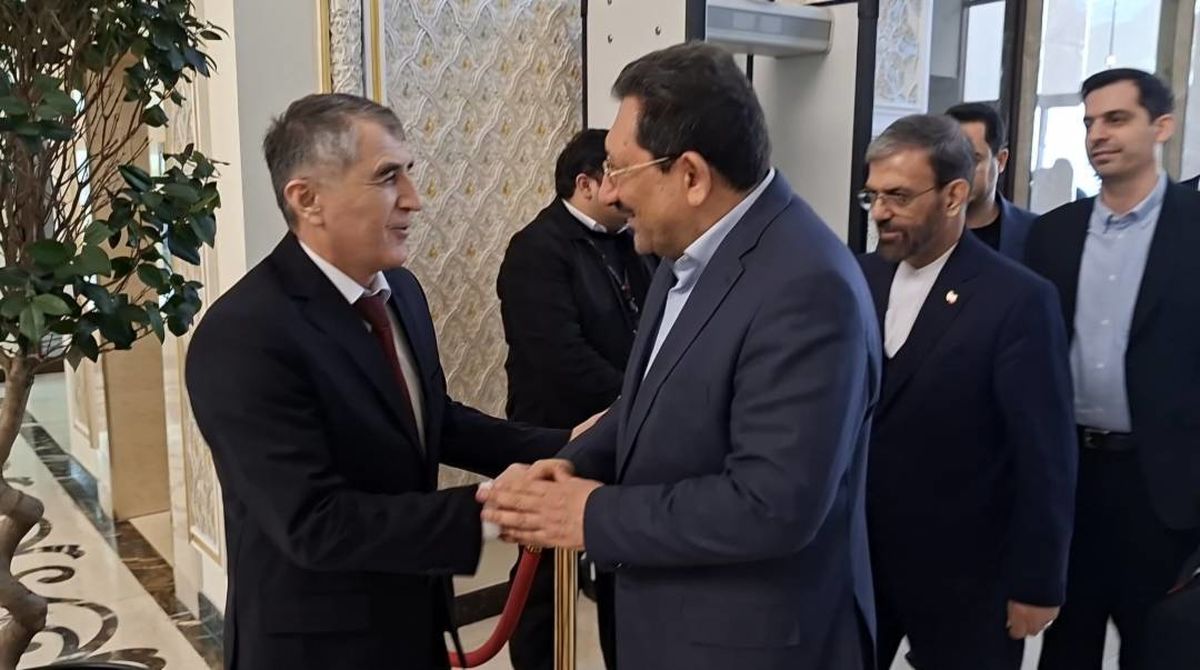 وزیر صنعت، معدن و تجارت وارد شهر دوشنبه تاجیکستان شد