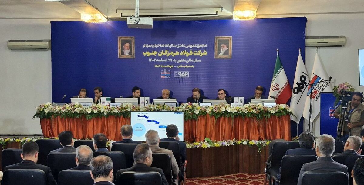مدیرعامل شرکت فولاد هرمزگان در مجمع عمومی عادی سالیانه:سال قبل با 55 روز قطعی برق و 45 روز قطعی گاز مواجه بودیم

