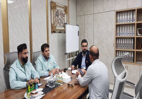 دیدار چهره به چهره معاون منابع انسانی و امور اجتماعی با کارکنان شرکت فولاد خوزستان