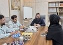 دیدار چهره به چهره قائم مقام مدیر عامل در امور اداری و مالی با کارکنان شرکت فولاد خوزستان