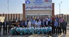 اختتامیه دوره بین‌المللی ایمنی معادن زغالسنگ با همکاری متخصصان روس در طبس