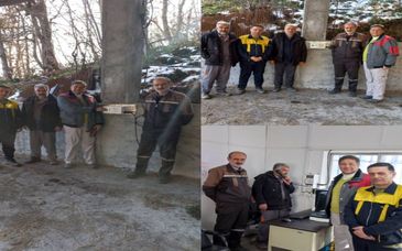 تجهیز زغال‌سنگ گلندرود به سیستم ارتباطی زیرزمینی به بیرون