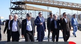 بازدید مدیرعامل گروه فولاد مبارکه از بندر شهید بهشتی چابهار