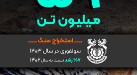 فملی به روایت اعداد/۵۹ میلیون تن