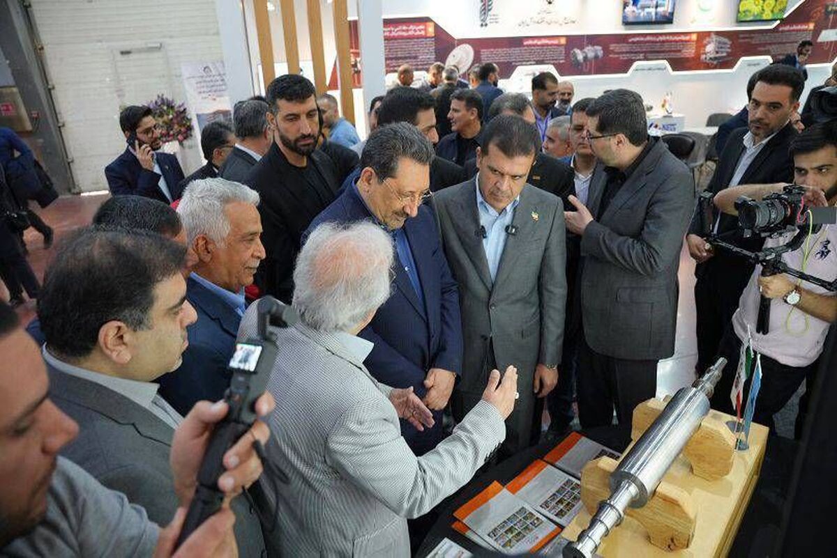 وزیر صمت در نمایشگاه صنعت و معدن:حمایت از تولید با استفاده از روش های نوین تامین مالی 