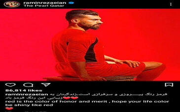 هجوم پرسپولیسی ها به پیج رامین رضاییان بخاطر این عکس!