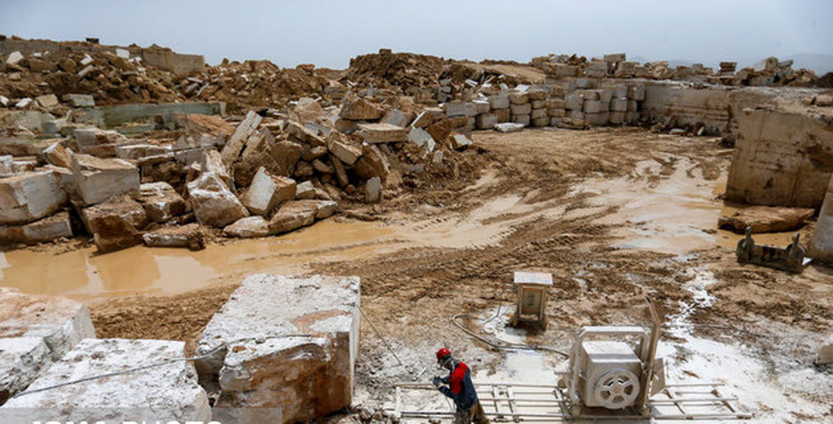 دبیر انجمن سنگ ایران عنوان کرد/سهم ناچیز صنعت سنگ در مصرف آب