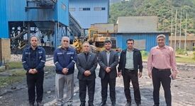 بازدید مجری طرح ساماندهی تجهیزات و ماشین‌آلات معدنی ایمپاسکو از شرکت زغال‌سنگ البرز مرکزی