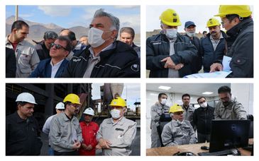 بازدید داریوش اسماعیلی از معادن و کارخانجات صبانور در همدان و بررسی آخرین وضعیت طرح‌های توسعه‌ای

