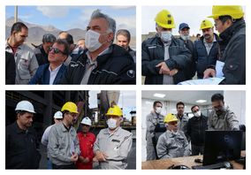 بازدید داریوش اسماعیلی از معادن و کارخانجات صبانور در همدان و بررسی آخرین وضعیت طرح‌های توسعه‌ای

