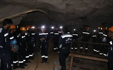 ارتقای ایمنی در مس قلعه زری با آموزش تخصصی مرکز تحقیقات یزد