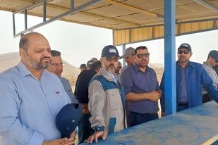 بازدید مدیر نظارت ایمپاسکو از مجتمع سنگ آهن جلال‌ آباد زرند