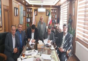 امضای قرارداد همکاری شرکت فولاد کاوه جنوب و گروه MMTE