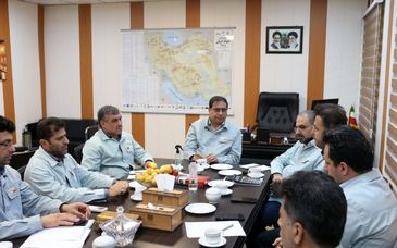 دیدار قائم مقام مدیرعامل در امور ستادی و مسئولیت های اجتماعی با معاون و مدیران معاونت خرید