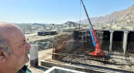 پیشرفت چشمگیر مخازن ۴۰ هزار مترمکعبی طرح ساماندهی پساب بندرعباس؛ یک مخزن به بهره‌برداری کامل رسید