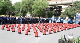 صبحگاه کارگری همراه با تحویل ۸ سری جهیزیه، ۱۳۵ بسته معیشتی و افتتاح یک باب منزل برای نیازمندان