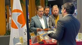 بازدید دکتر  بادکوبه، مدیرعامل و عضو محترم هیأت‌مدیره شرکت آلومینای ایران از نمایشگاه تقاضای ساخت و تولید ایرانی (  تستا )