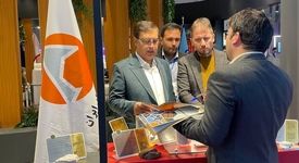 بازدید دکتر  بادکوبه، مدیرعامل و عضو محترم هیأت‌مدیره شرکت آلومینای ایران از نمایشگاه تقاضای ساخت و تولید ایرانی (  تستا )