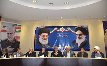 بررسی مشکلات شهرستان سپیدان با حضور رئیس هیات عامل ایمیدرو و نایب‌ رئیس مجلس
