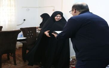 دیدار با خانواده‌ شهیدان سرافراز علی‌کرم اسدی و ابراهیم چراغی انجام شد