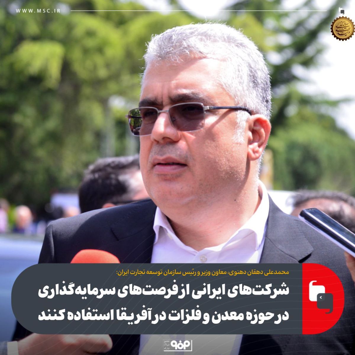 شرکت‌های ایرانی از فرصت‌های سرمایه‌گذاری در حوزه معدن و فلزات در آفریقا استفاده کنند