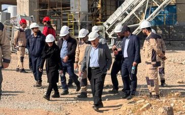 آغاز انتقال سنگ‌آهک به کارخانه آهک هیدراته پلدختر