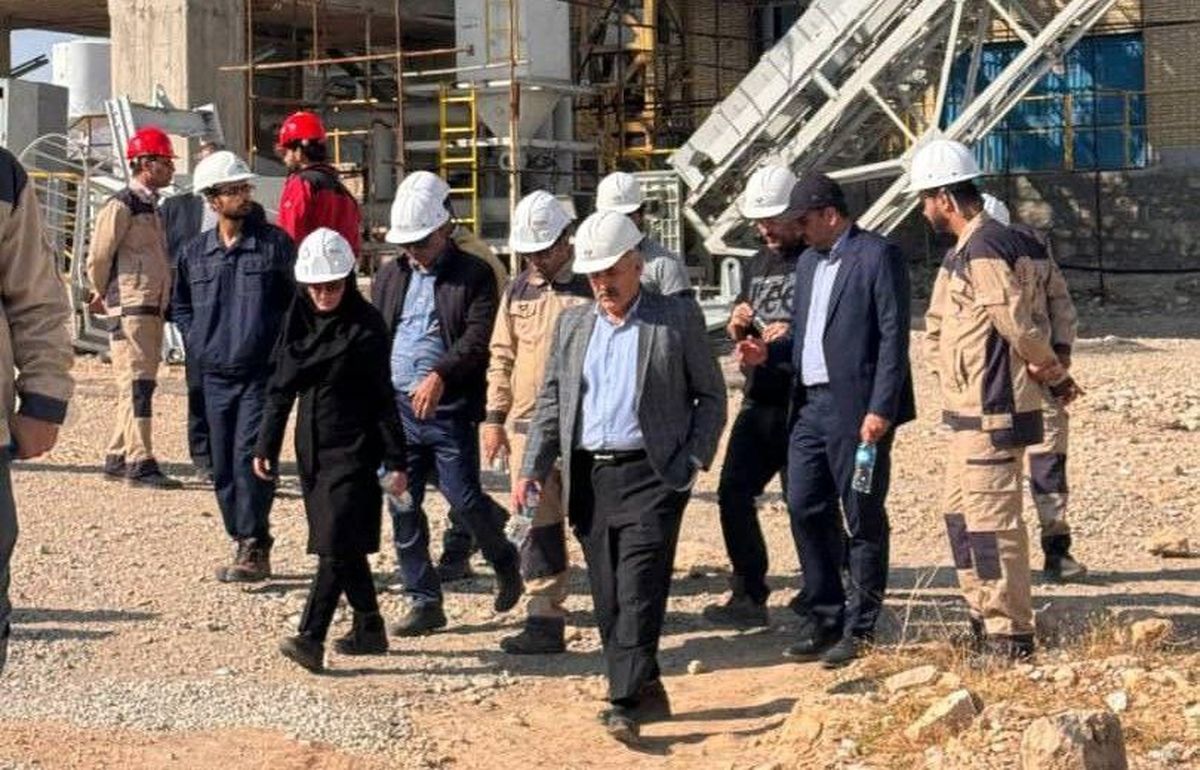 آغاز انتقال سنگ‌آهک به کارخانه آهک هیدراته پلدختر