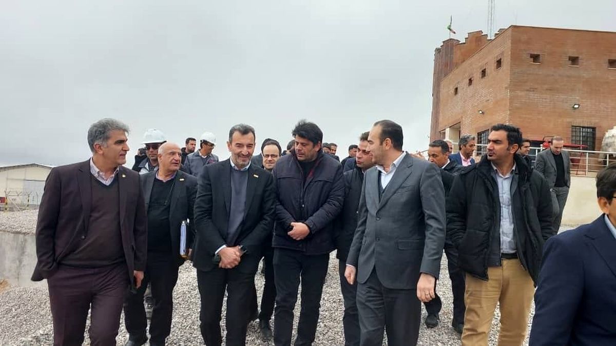 پروژه‌های جدید مجتمع سرب و روی مهدی آباد افتتاح شد