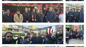 حضور مدیران ارشد معدن و صنایع معدنی ایران در مراسم بدرقه آقای شهید ایران