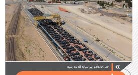 ثبت دو رکورد متوالی بارگیری و حمل محصول در فولاد و نورد سبا