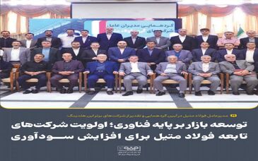توسعه بازار بر پایه فناوری؛ اولویت شرکت‌های تابعه فولاد متیل برای افزایش سودآوری