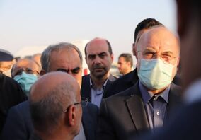 بازدید رئیس مجلس شورای اسلامی از منطقه ویژه اقتصادی لامرد