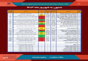  گزارش پیشرفت پروژه‌های توسعه‌ای شرکت ملی صنایع مس ایران - منتهی به شهریورماه ۱۴۰۳