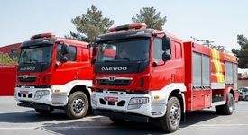 تحویل دو دستگاه کامیون آتش نشانی به واحدها و مجتمع های ایمیدرو