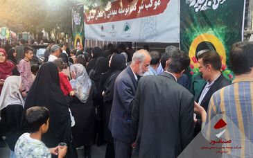 برگزاری جشن عید سعید غدیر خم و برپایی موکب صبانور در اسدآباد